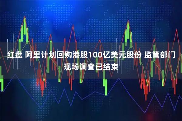 红盘 阿里计划回购港股100亿美元股份 监管部门现场调查已结束